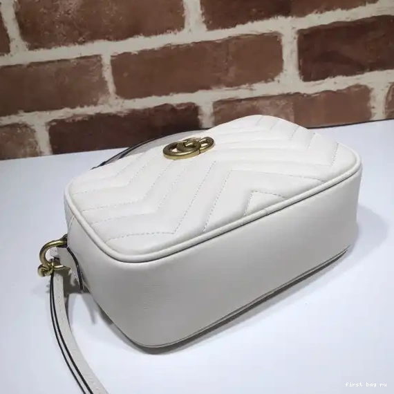 First bag ru GG mini shoulder GUCCI Marmont bag 0525